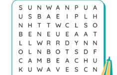 Free Word Search Maker – Make Your Own Word Search | Canva in DIY Word Search Printable
