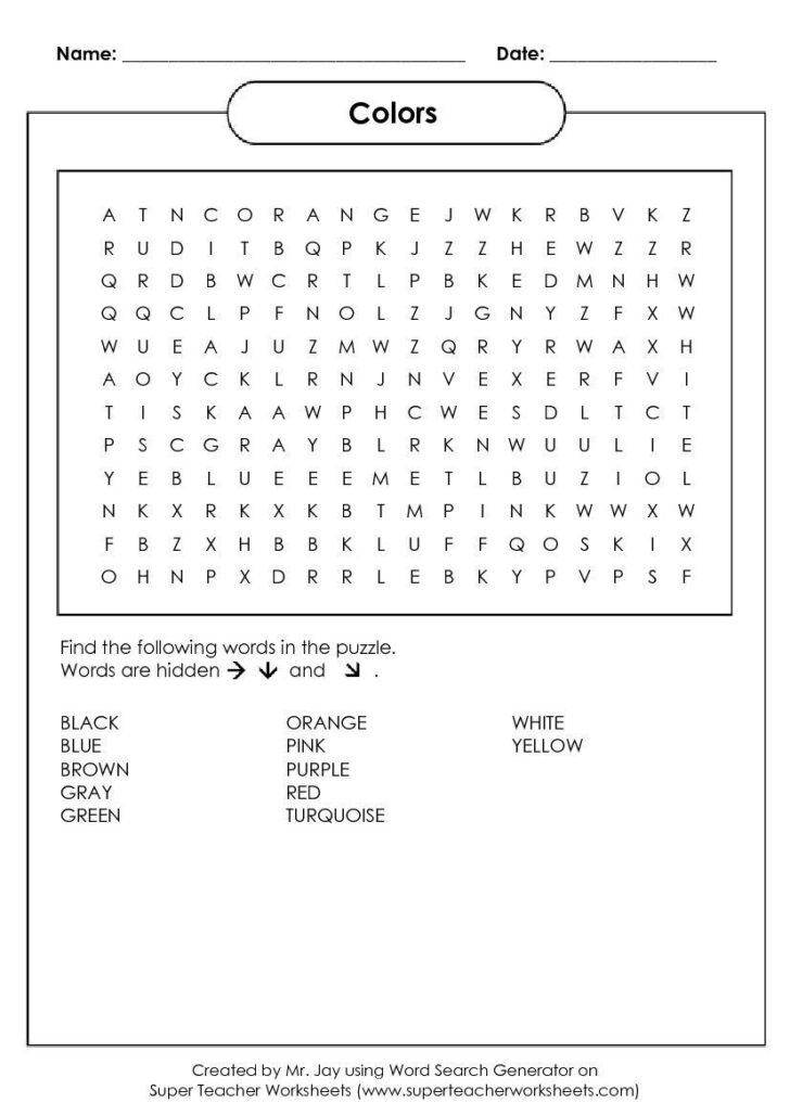 Printable Word Search Puzzles Online Free For Adults