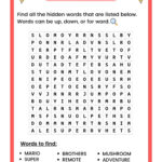 Free Word Search Puzzles For Download (Pdf) And Print Intended For Printable Word Search Puzzles Free Games