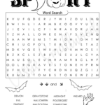 Fun Free Printable Halloween Word Searches   Cassie Smallwood Pertaining To Halloween Word Search Puzzles Printable