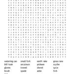 Garden Tools Word Search   Wordmint Intended For Free Printable Word Search Puzzles Gardening