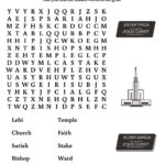 General Conference Wordsearch • Beeloo Printable Crafts And Inside General Conference Word Search Printable