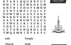 General Conference Wordsearch • Beeloo Printable Crafts And inside General Conference Word Search Printable