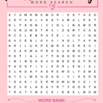 Get A Mother'S Day Word Search   Free Mother'S Day Printable With Mother'S Day Word Search Free Printable