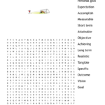 Goal Setting Word Search   Wordmint In Printable Word Search About Goals