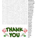 Gratitude Word Search   Wordmint With Regard To Gratitude Word Search Printable