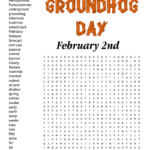 Groundhog Day Word Search   Wordmint Within Groundhog Day Word Search Printable