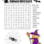 Halloween Word Search (Free Printable Puzzles) – Free Printables With Regard To Halloween Word Search Puzzles Free Printable