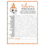 Halloween Word Search | Halloween Classroom Activity Idea | Printable Throughout Free Printable Word Search With Hidden Messages