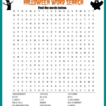 Halloween Word Search Printable (Free Download!) Intended For Halloween Printable Word Search Puzzles
