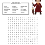 Harry Potter Word Search | Harry Potter And The Sorcerers Stone With Harry Potter Word Search Printable