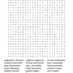 Health, Stress, And Coping Word Search   Wordmint Intended For Printable Word Search Coping Skills