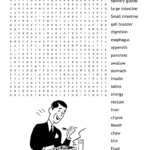 Human Digestive System Crossword   Wordmint Intended For Word Search Reader'S Digest