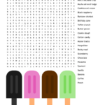 Ice Cream Flavors Word Search   Wordmint In Printable Word Search Ice Cream