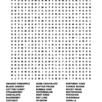Ice Cream Sundaes Word Search   Wordmint Within Printable Word Search Ice Cream