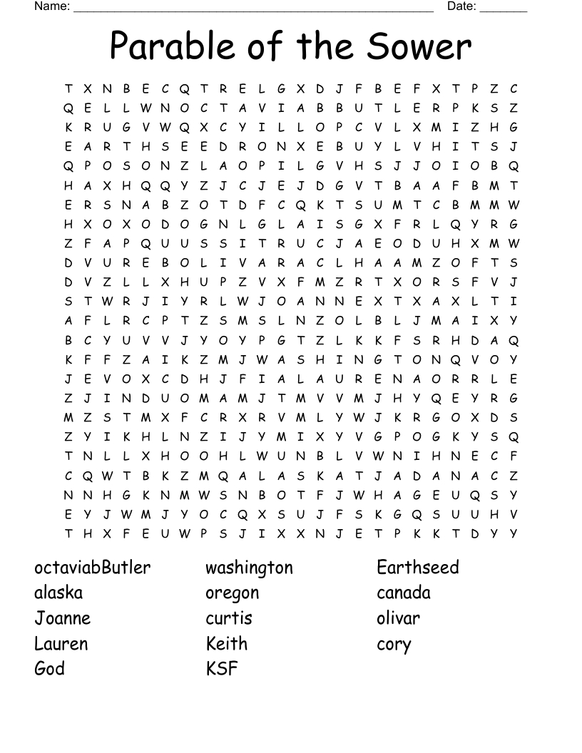 Impossible Word Search - Wordmint intended for Unsolvable Word Search Printable
