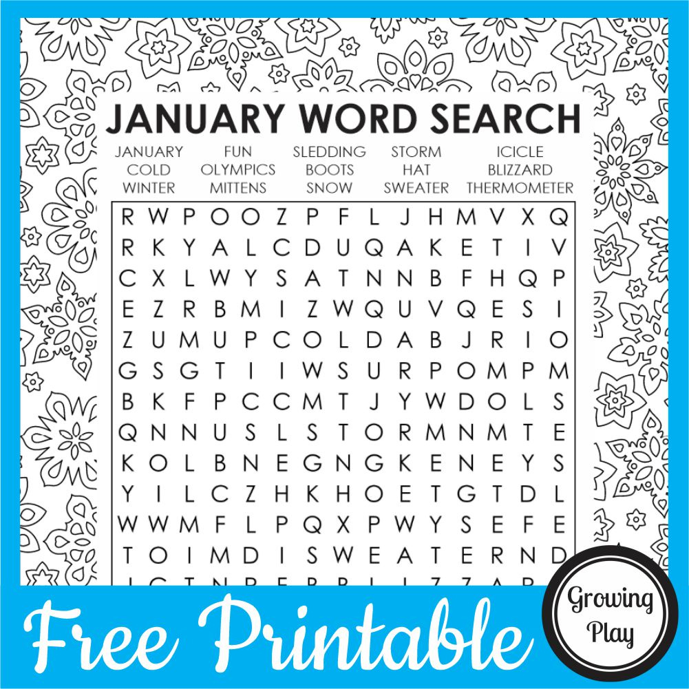 January-Word-Search-Images-Square-1 - Growing Play inside Free Printable Word Search For January