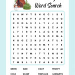 January Word Search, Instant Download, Printable, Pdf   Etsy Regarding Free Printable Word Search For January