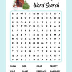January Word Search, Instant Download, Printable, Pdf   Etsy Throughout Printable January Word Search