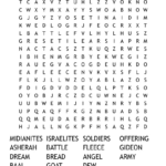 Judges 6 8: Gideon Word Search   Wordmint Throughout Printable Word Search For Kids 6 8