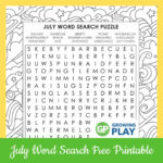 July Word Search Free Printable   Growing Play Inside Free Online Word Search Printable