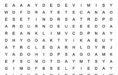 June Word Search Printable - National Days Word Find Puzzle regarding June Word Search Printable