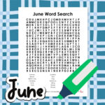 June Word Search Puzzle | Math = Love In Printable Word Search June