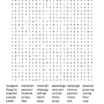Keeping Safe Online Word Search   Wordmint Throughout Online Printable Word Search