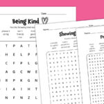 Kindness Word Search Bundle: Free Download Plus Answer Key Within Free Printable Word Search Kindness