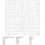 La Biblia Word Search   Wordmint Regarding Large Print Spanish Word Search Printable