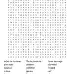 La Nature Word Search   Wordmint Pertaining To Printable Word Search Nature