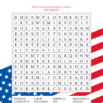Labor Day Word Search Puzzle   Printable Vector Image Within Free Printable Labor Day Word Search