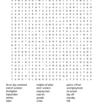Labor Day Word Search   Wordmint Pertaining To Free Printable Labor Day Word Search