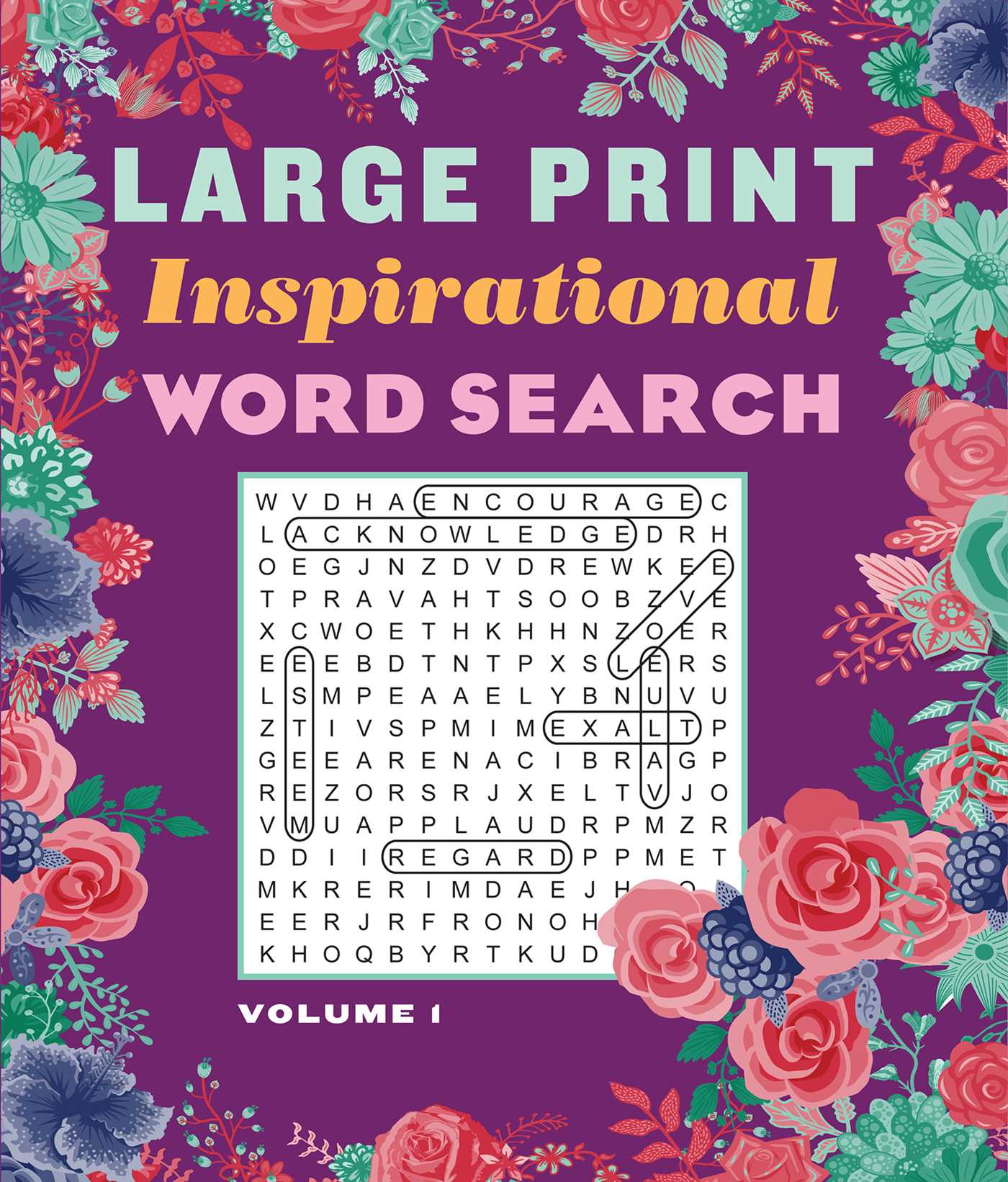 Large Print Inspirational Word Search Volume 1 | Bookeditors intended for Printable Word Search Reader&amp;#039;S Digest
