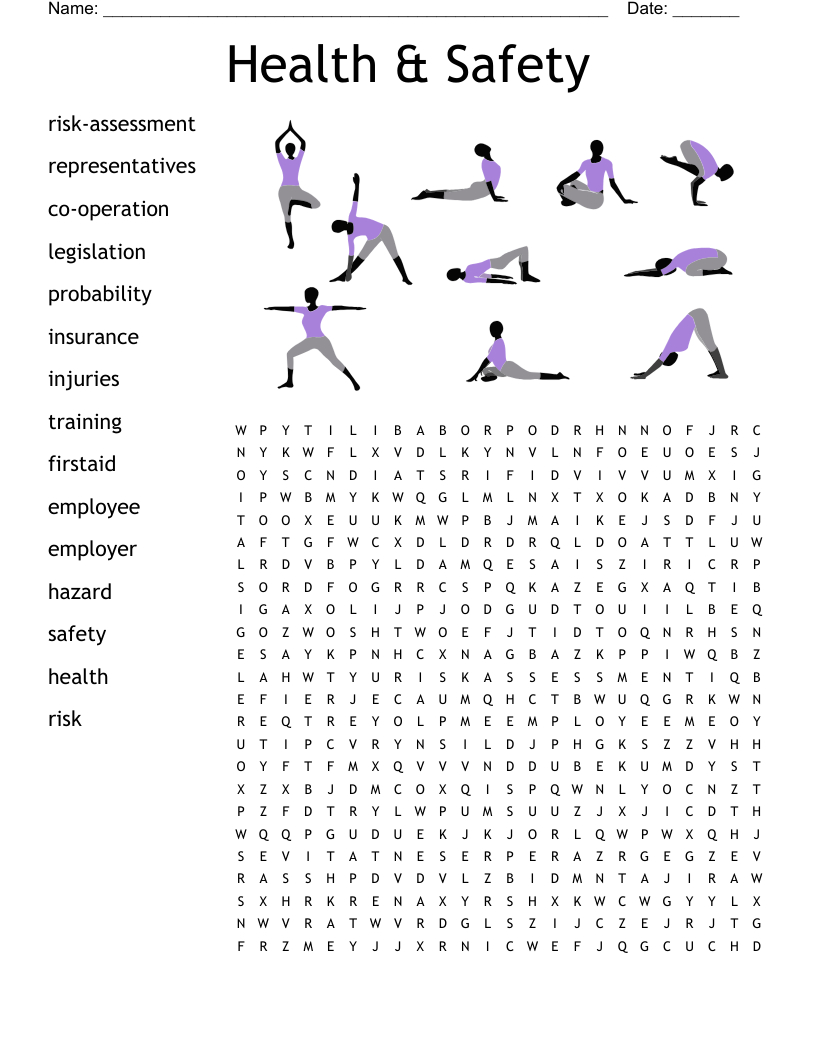 Livewires Health And Safety Word Search - Wordmint with Livewire Free Printable Word Search Puzzles