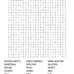 March Word Search   Wordmint For Free Printable March Word Search