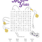 Mardi Gras Word Search Puzzles  Grab Them For Free   Artsy Pretty With Mardi Gras Word Search Printable