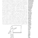 Math Terms Word Search   Wordmint Inside Math Word Search Free Printable