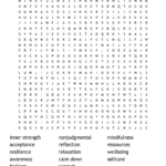 Mindfulness Word Search   Wordmint Throughout Free Printable Word Search Mindfulness