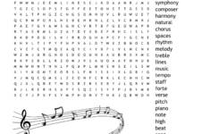 Music Word Search - Wordmint in Music Word Search Free Printable