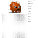 Naruto Characters Word Search   Wordmint For Naruto Word Search Printable