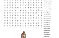 Nba Teams Word Search - Wordmint regarding Nba Word Search Printable