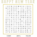 New Year'S Eve Word Search   Pretty Providence Throughout New Year&#039;s Word Search Printable