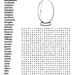 Nfl Football Teams Word Search   Wordmint Within NFL Printable Word Search