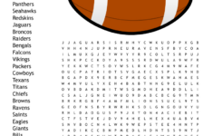 Nfl Teams Word Search – Wordmint within Printable Word Search Nfl