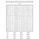 Number Search Puzzle Collection | Math = Love Intended For Printable Word Search With Numbers