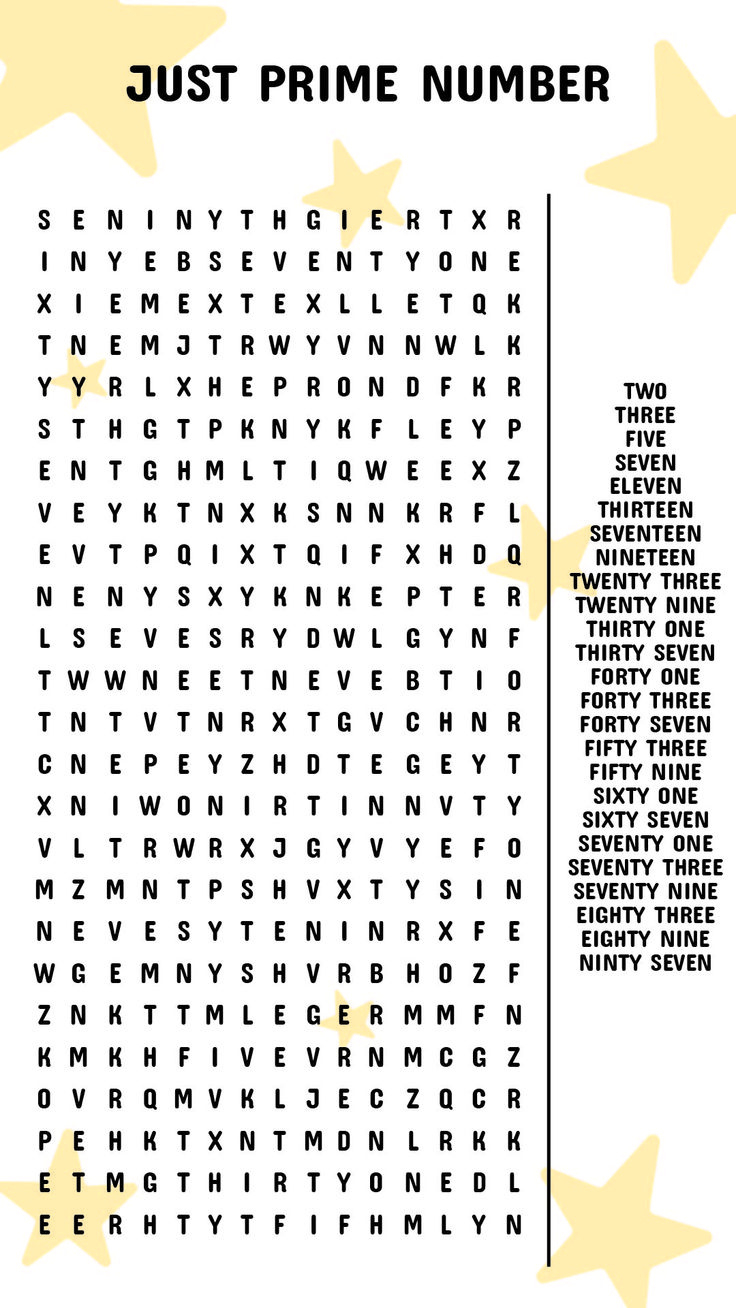 Number Searches 1 100 - 10 Free Pdf Printables | Printablee within Number Word Search Free Printable