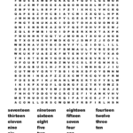 Number Words Word Search   Wordmint Inside Printable Word Search With Numbers