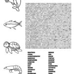 Ocean Themed Word Searches • Beeloo Printable Crafts And With Regard To Free Printable Word Search Ocean