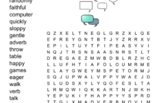 Parts Of Speech Word Search – Wordmint with Word Search For Kids Printable 9-12